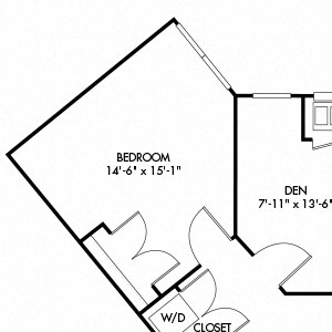 1 Bedroom F